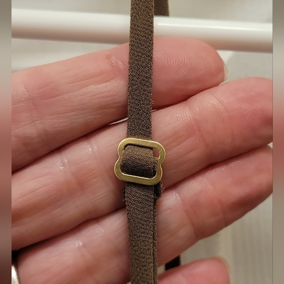 NEW WITH TAGS SHOW ME YOUR MUMU WEDDINGS FAITH DRESS CHIFFON MAXI DUNE BROWN XL - Picture 9 of 14